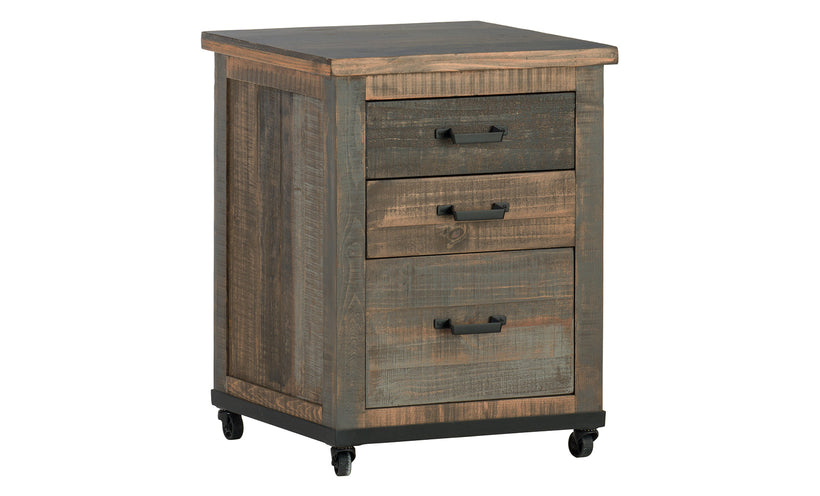 Loft Brown File Cabinet